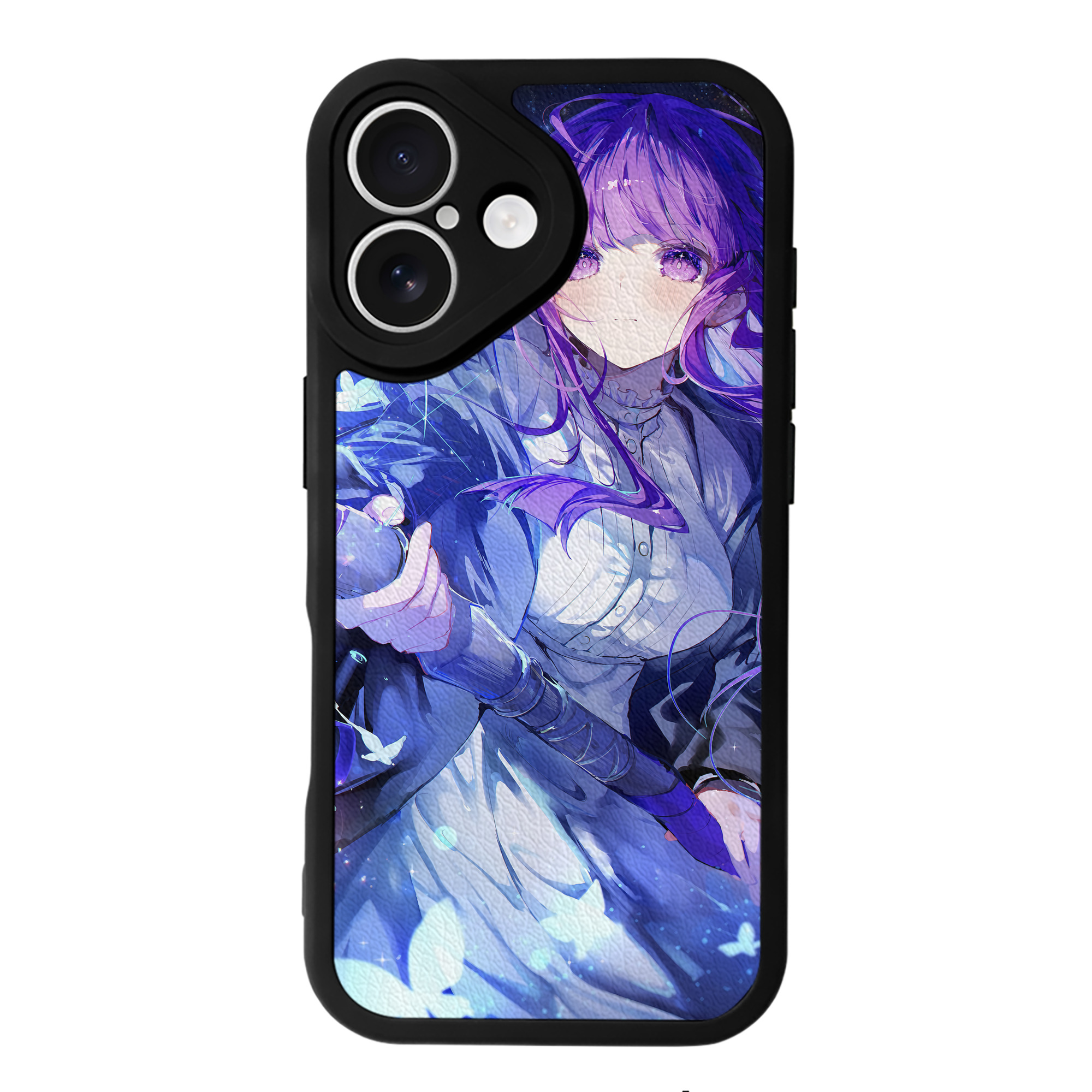 （画像用） 葬送のフリーレン Frieren 【iPhone 16シリーズ対応】シリコンスマホケース（レザー調） 材質：シリコン